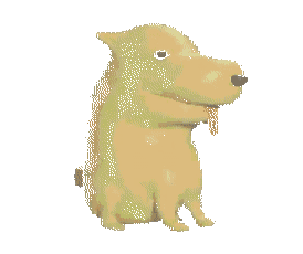 Hourglass dog from ENA