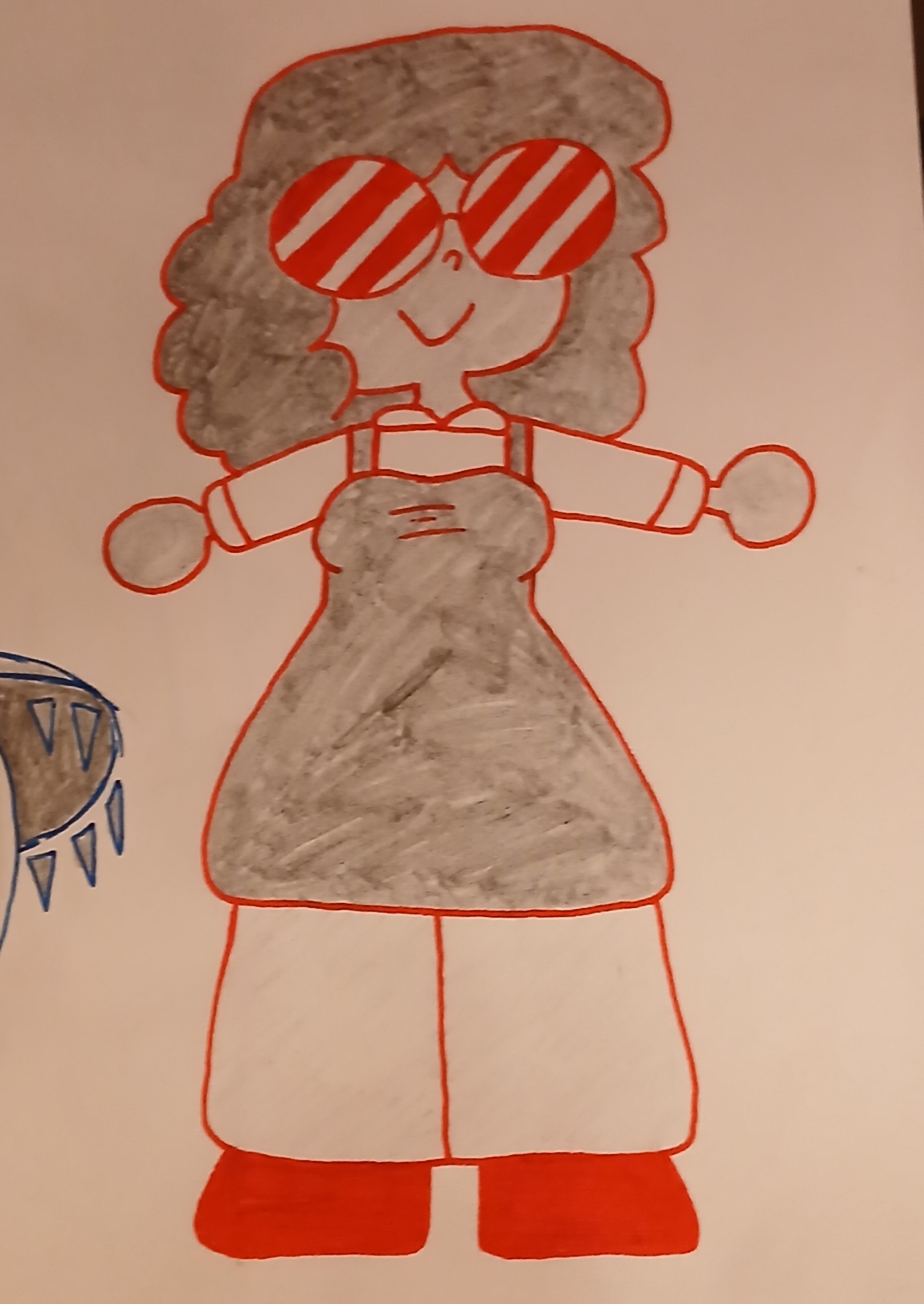 Random character drawing for aesthetics