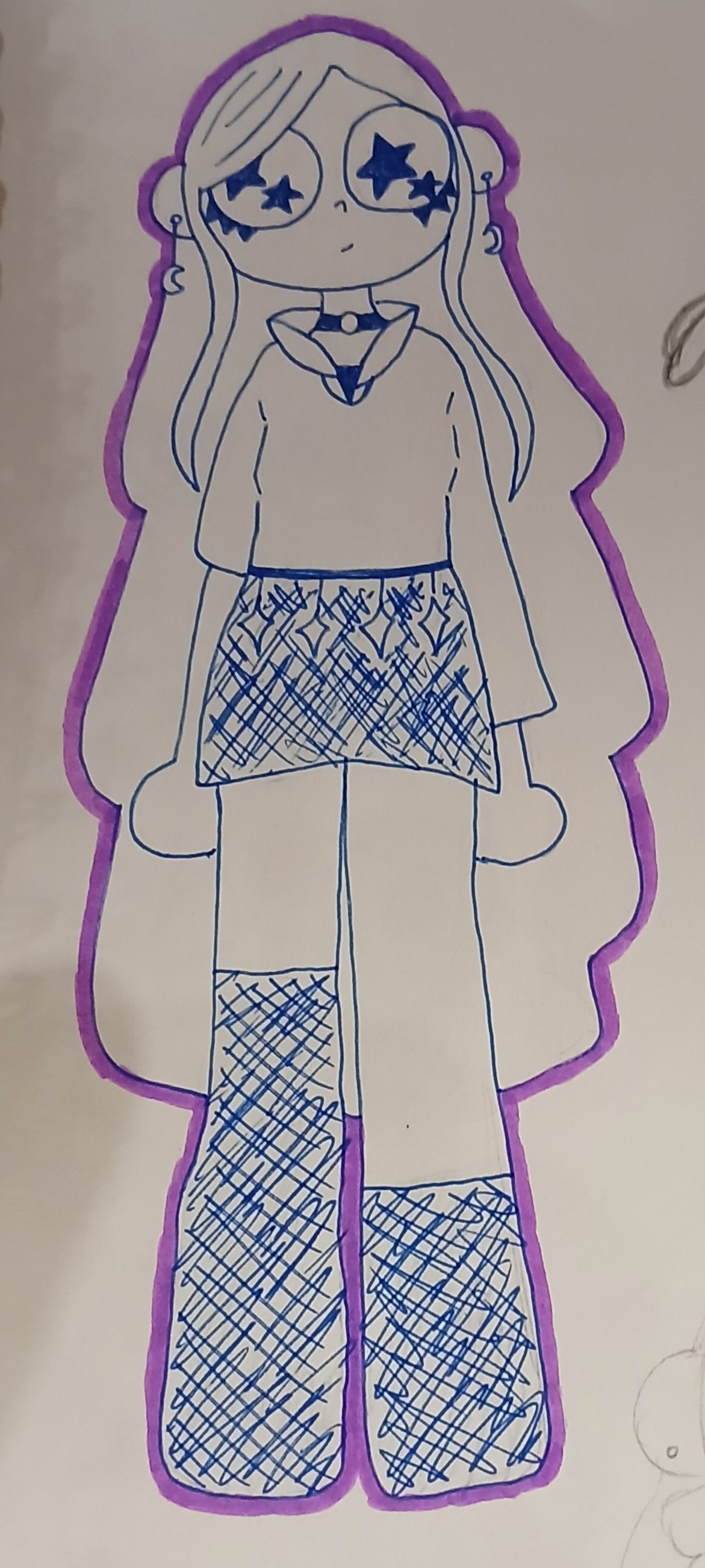 Random character drawing for aesthetics