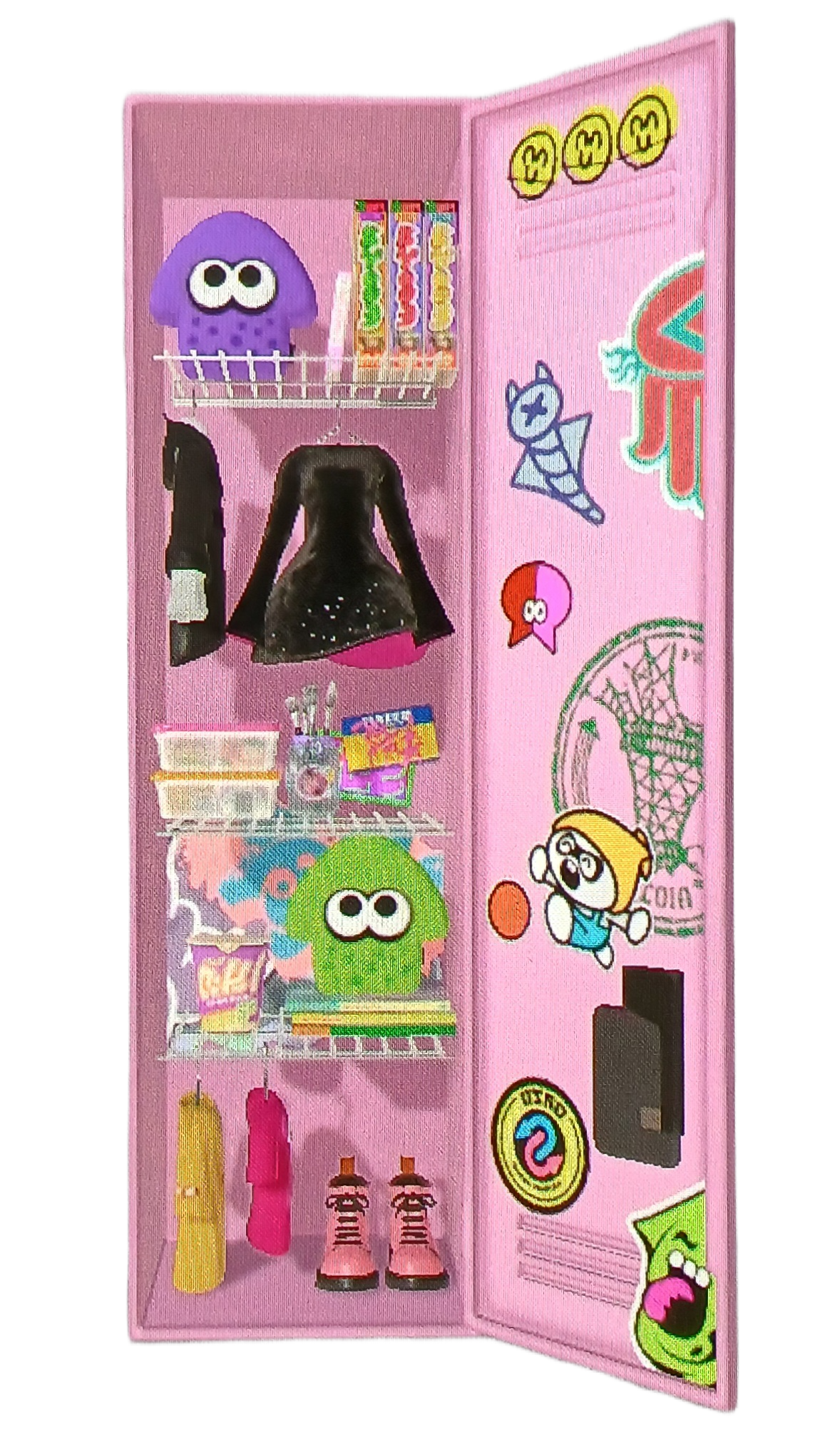 Paruko's locker: Interior