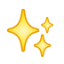 sparkles emoji