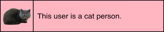 This user is a cat person.