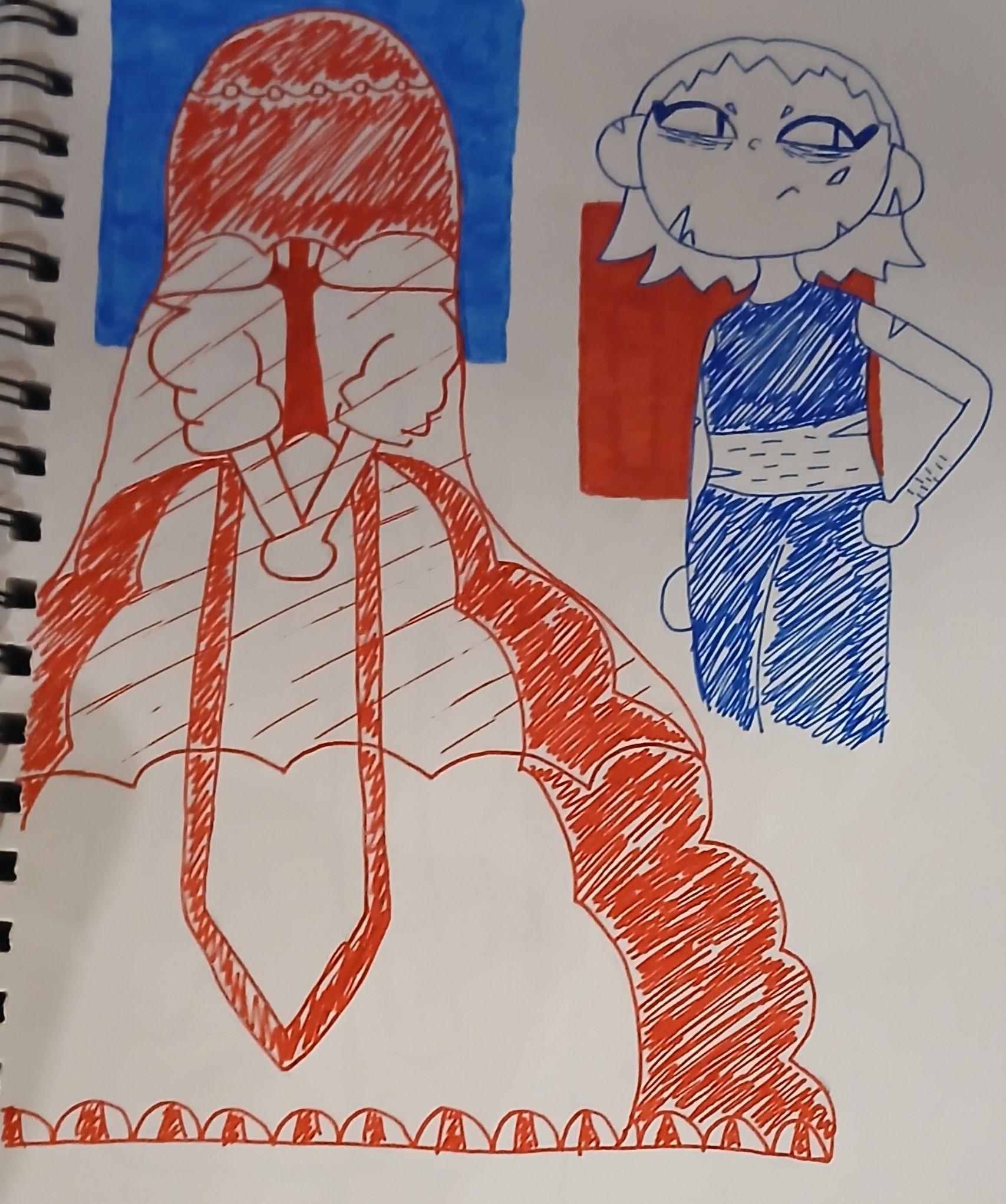 The Mother (left) and Ammon (right)