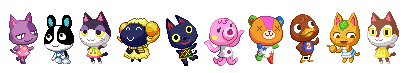 Animal Crossing Pixils