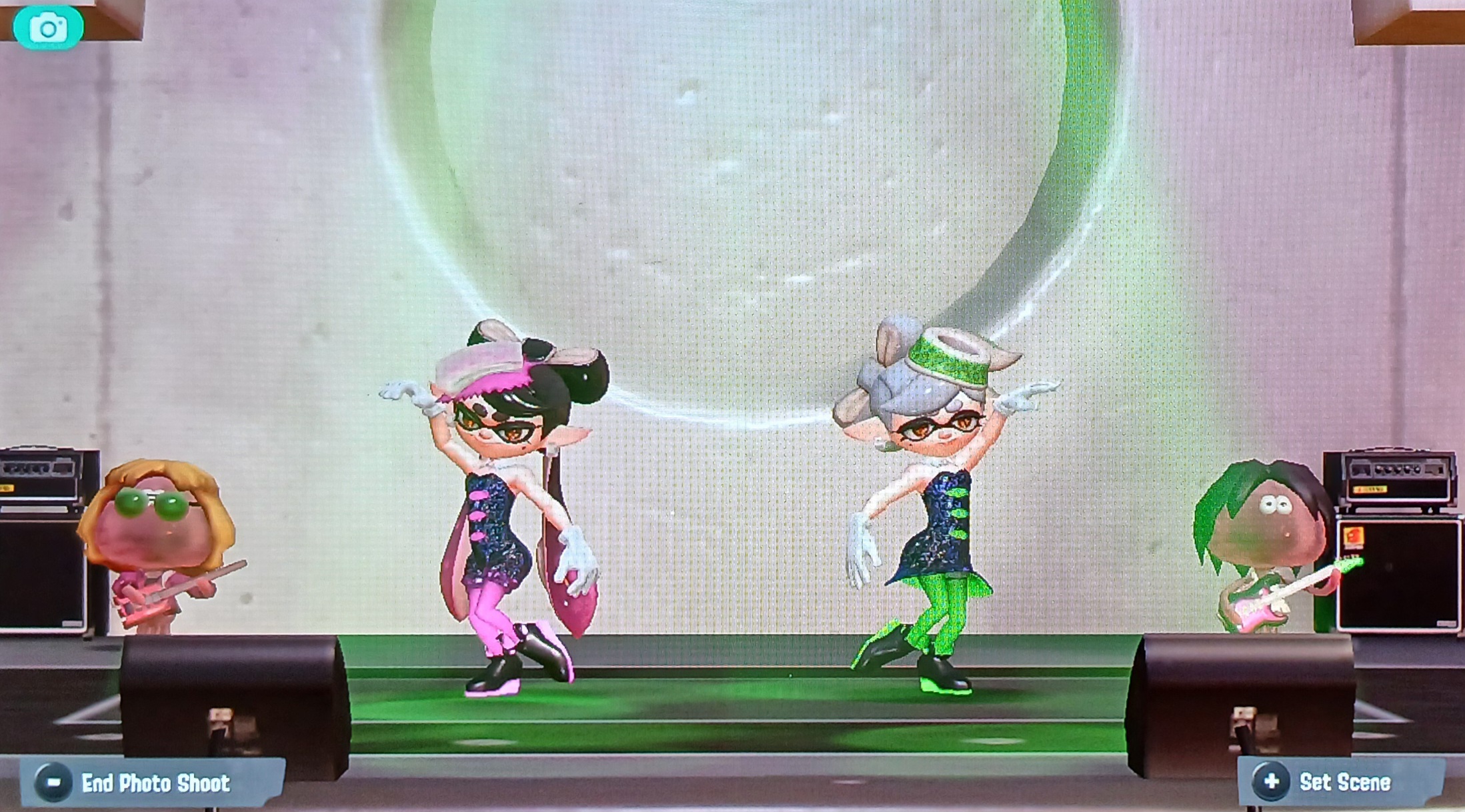 The Squid Sisters at the Grand Festival
